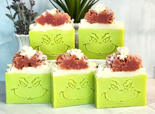 Define Naughty... (Our Grinch Soap) - Image 2