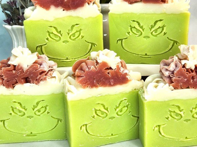 Define Naughty... (Our Grinch Soap) - Image 3