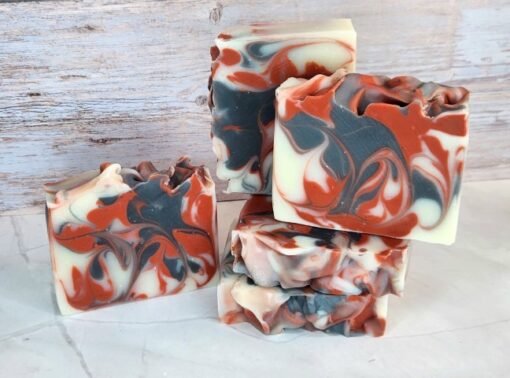 Cool Mint Volcano Soap